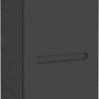 Dulap suspendat Duravit No.1 cu 1 usa balamale dreapta 40x132x36cm grafit mat decor imagine