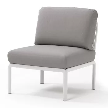 Element central Nardi Komodo 5 72cm cadru alb perne gri komodo imagine