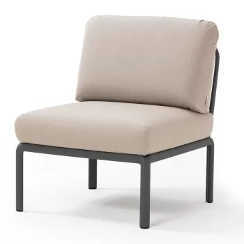 Element central Nardi Komodo 5 72cm cadru antracit perne canvas Sunbrella imagine