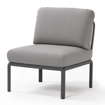 Element central Nardi Komodo 5 72cm cadru antracit perne gri komodo imagine