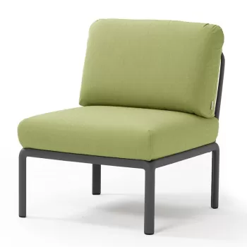 Element central Nardi Komodo 5 72cm cadru antracit perne verde avocado Sunbrella imagine