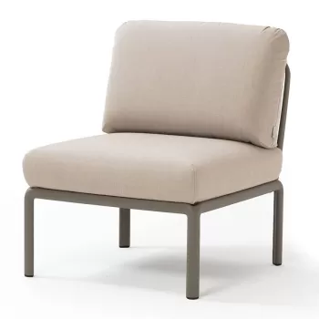 Element central Nardi Komodo 5 72cm cadru taupe perne canvas Sunbrella imagine