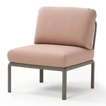 Element central Nardi Komodo 5 72cm cadru taupe perne roz quarzo imagine