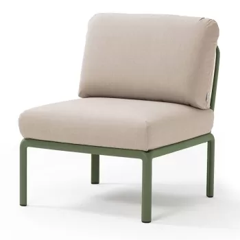 Element central Nardi Komodo 5 72cm cadru verde perne canvas Sunbrella imagine