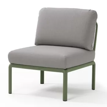 Element central Nardi Komodo 5 72cm cadru verde perne gri komodo imagine