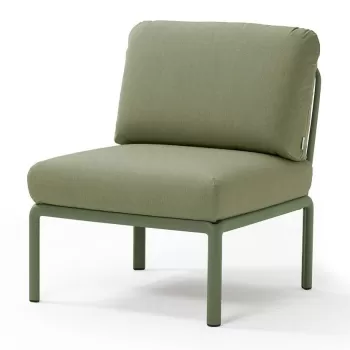 Element central Nardi Komodo 5 72cm cadru verde perne verde giungla Sunbrella imagine