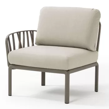 Element terminal Nardi Komodo 5 72cm dreapta/stanga cadru taupe perne roz quarzo imagine