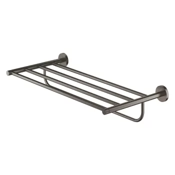 Etajera portprosop Grohe Essentials 60cm brushed hard graphite imagine