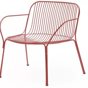 Fotoliu exterior Kartell Hiray design Ludovica & Roberto Palomba ruginiu imagine