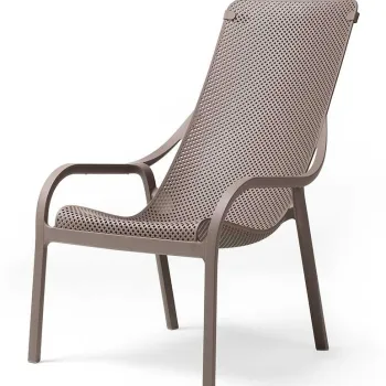 Fotoliu exterior Nardi Net Lounge tortora imagine