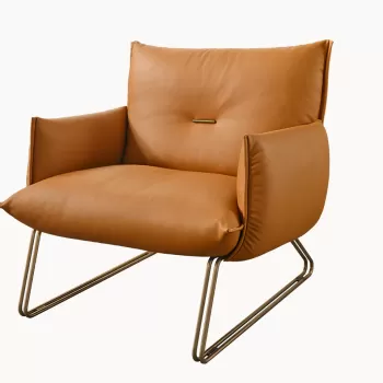 Fotoliu Gamma Margot PNA Piele Maori H691 HandMade in Italy imagine