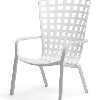 Fotoliu recliner exterior Nardi Folio alb imagine