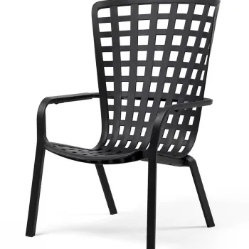 Fotoliu recliner exterior Nardi Folio antracit imagine