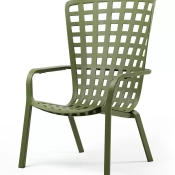 Fotoliu recliner exterior Nardi Folio verde agave imagine