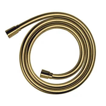 Furtun dus Hansgrohe Isiflex 1.25 m gold optic lustruit imagine