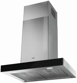 Hota decorativa Franke Mythos FCR 625 TC BK/XS NG max 600 m3/h 60cm Cristallo Nero imagine