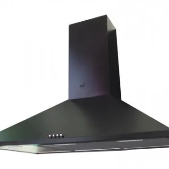 Hota decorativa Teka DBB 60 turbina dubla 60cm 475mc/h free outlet negru imagine