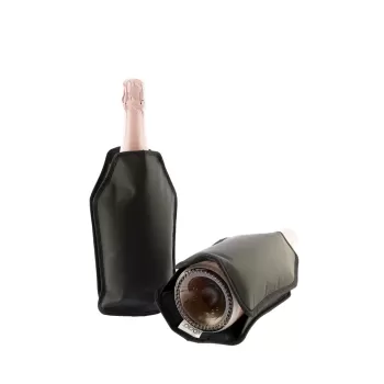 Husa termica pentru sticle vin - sampanie Koala High Tech negru imagine