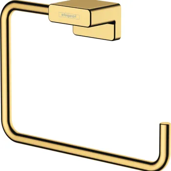 Inel port-prosop Hansgrohe AddStoris gold optic lustruit imagine