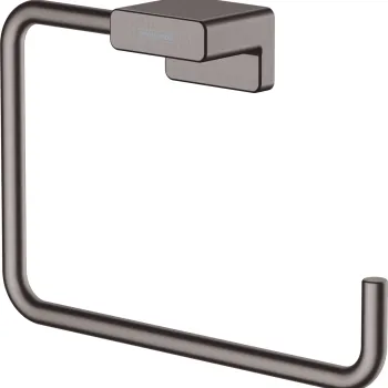 Inel port-prosop Hansgrohe AddStoris negru periat imagine