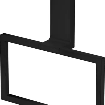 Inel port-prosop Hansgrohe Axor Universal negru mat imagine