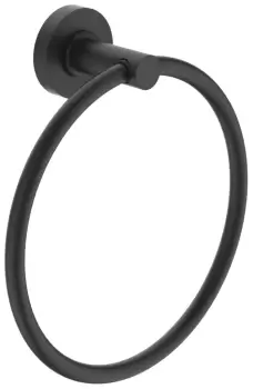 Inel port-prosop Ideal Standard colectia IOM negru mat imagine