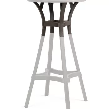 Kit inaltare masuta exterior Nardi Kit Combo High h42cm maro terra imagine