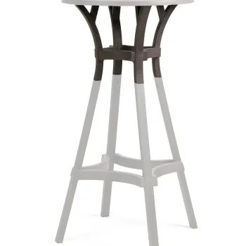 Kit inaltare masuta exterior Nardi Kit Combo High h42cm maro terra imagine