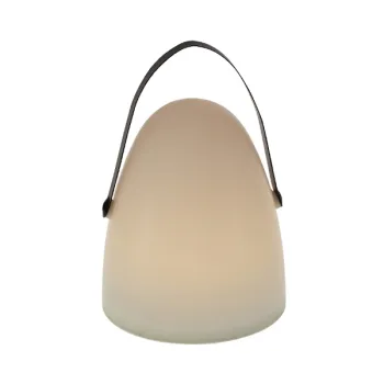 Lampa de exterior Deko Senso 21x30cm IP44 timer USB alb-negru imagine