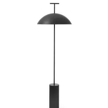 Lampadar Kartell Geen-A design Ferruccio Laviani LED 3x5W h132cm negru imagine