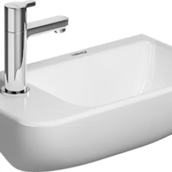Lavoar asimetric Duravit ME by Starck 40x22cm fara preaplin orientare stanga imagine