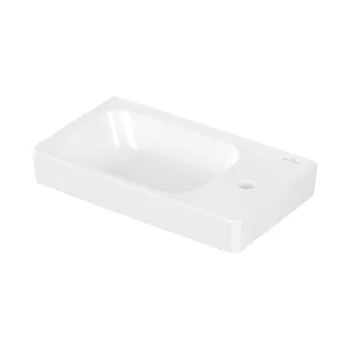 Lavoar asimetric Villeroy & Boch Architectura 48x27.5cm  Alb Alpin imagine