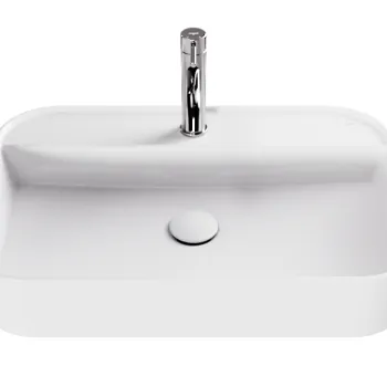 Lavoar Besco Assos Cera-Line 60x40cm  fara preaplin  alb imagine