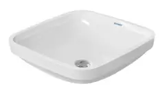 Lavoar Duravit Durastyle 40x40cm fara orificiu baterie montare sub blat imagine