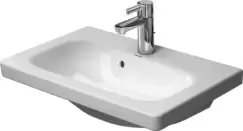 Lavoar Duravit Durastyle Compact 63.5x40cm montare pe mobilier imagine