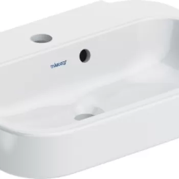 Lavoar Duravit Happy D.2 50x36cm WonderGliss alb imagine