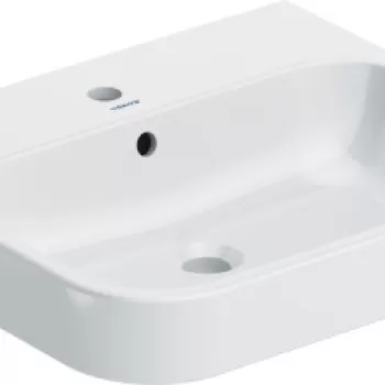 Lavoar Duravit Happy D.2 60x50.5cm montare pe mobilier WonderGliss alb imagine