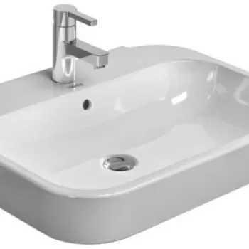Lavoar Duravit Happy D.2 65x50cm finisat suplimentar alb imagine