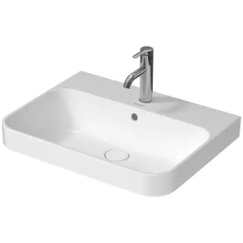 Lavoar Duravit Happy D.2 Plus 60x46cm montare pe mobilier Alb imagine