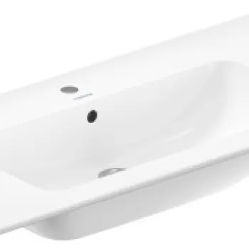 Lavoar Duravit ME by Starck 123x49cm cu finisaj WonderGliss montare pe mobilier imagine