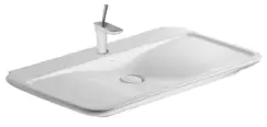 Lavoar Duravit PuraVida 100x52.5cm montare pe mobilier imagine