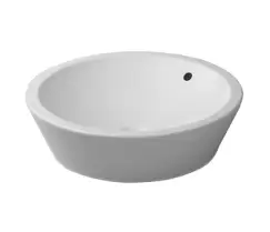 Lavoar Duravit Starck 1 53cm fara orificiu baterie montare pe blat imagine