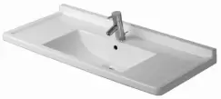 Lavoar Duravit Starck 3 105x48.5cm montare pe mobilier imagine