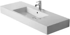 Lavoar Duravit Vero 125cm montare pe mobilier imagine