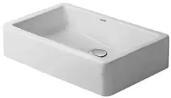 Lavoar Duravit Vero 60x38cm fara orificiu baterie fara preaplin montare pe blat imagine