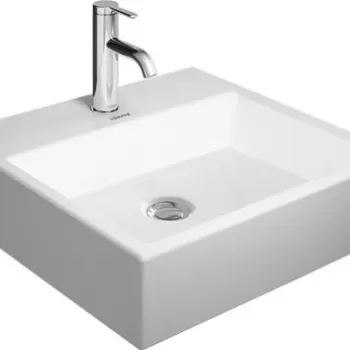 Lavoar Duravit Vero Air 50x47cm fara preaplin WonderGliss alb imagine