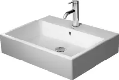 Lavoar Duravit Vero Air 60x47cm montare pe blat finisaj suplimentar spate imagine