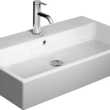 Lavoar Duravit Vero Air 80x47cm WonderGliss alb imagine