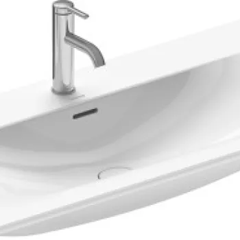 Lavoar Duravit Viu 103x49cm montare pe mobilier alb imagine
