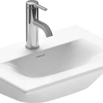 Lavoar Duravit Viu 45x32cm fara preaplin WonderGliss alb imagine